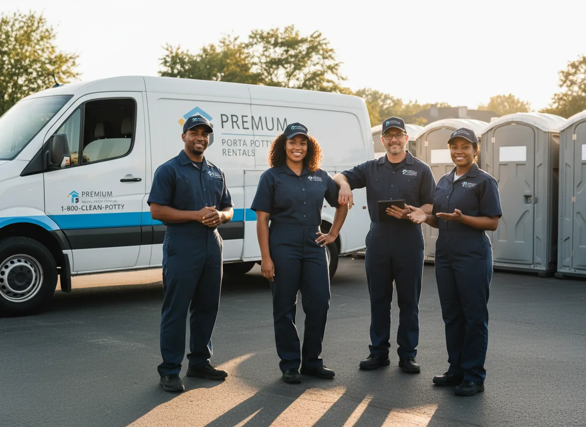 VIP Portable Toilets company in La Prairie, IL